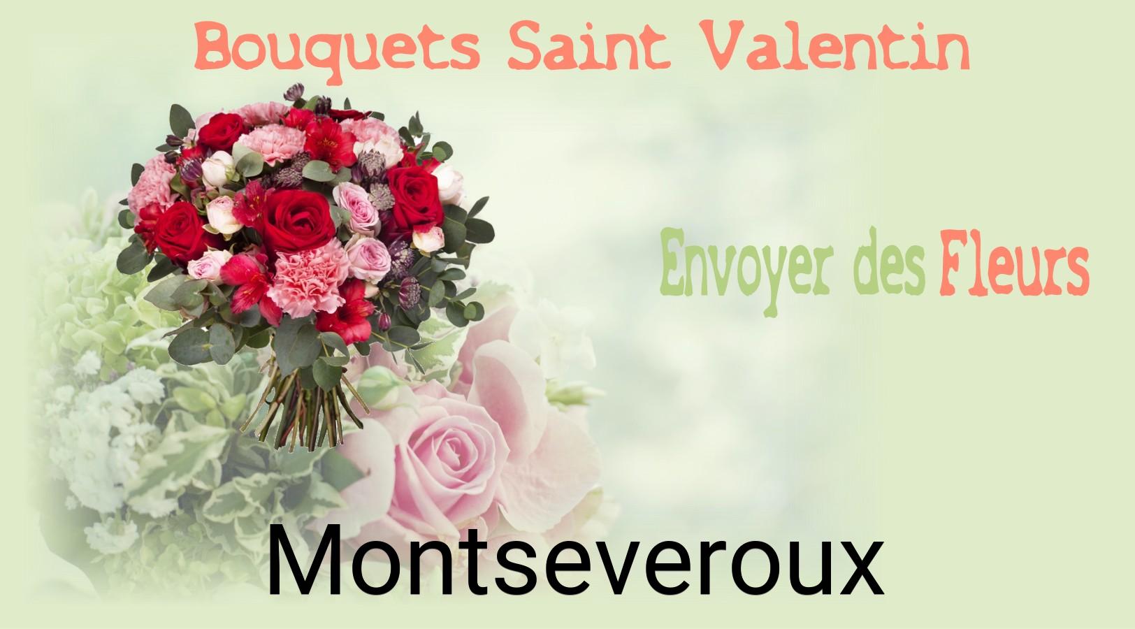 Roses de Saint-Valentin livrées à Montseveroux